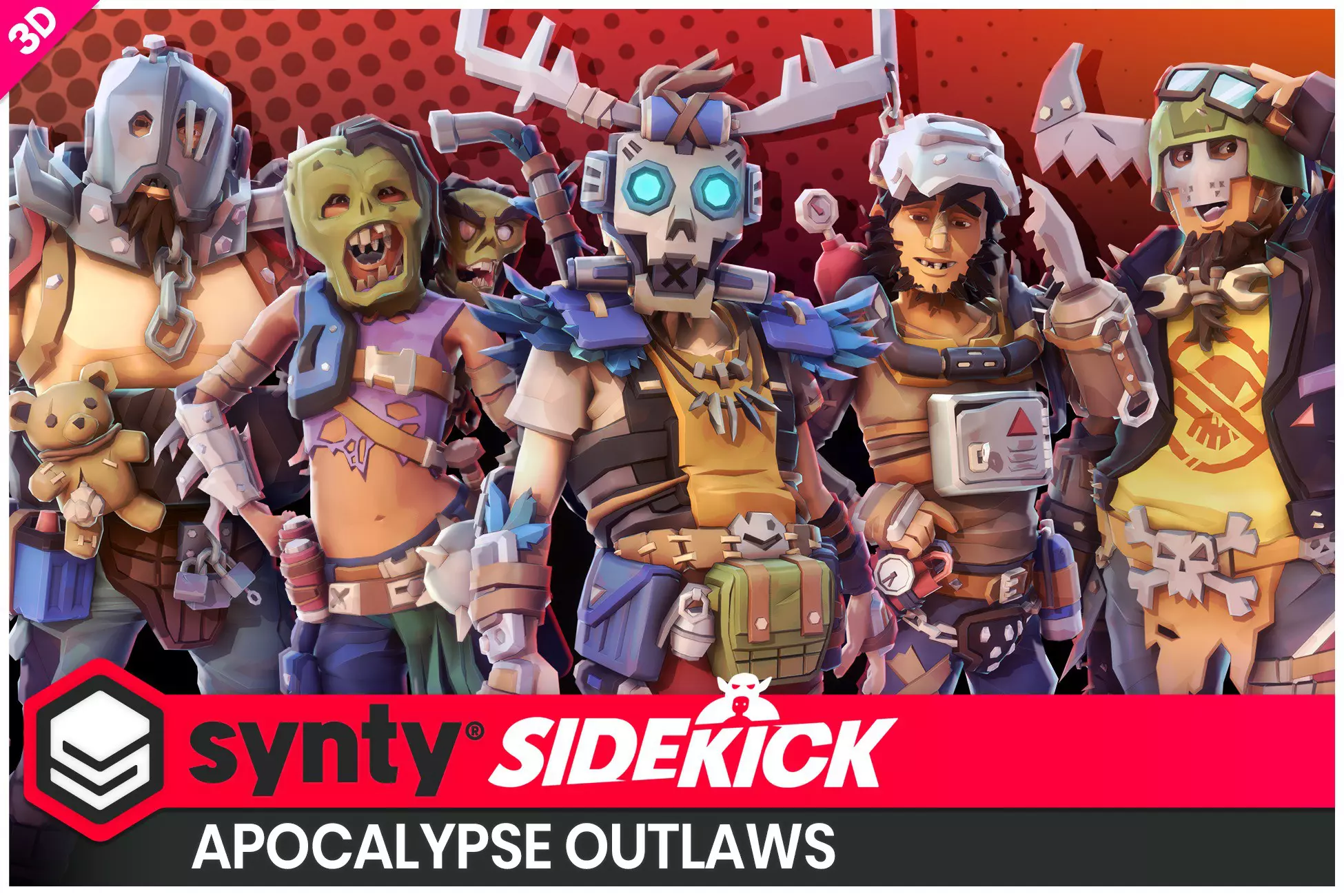Apocalypse Outlaws – Sidekick Modular Characters by Synty